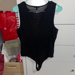 Black bodysuit